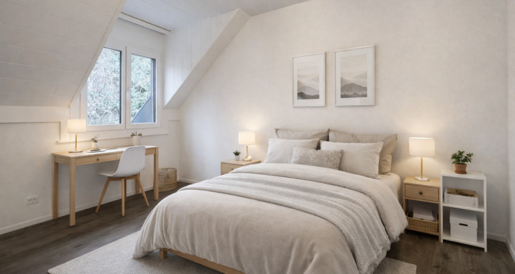 Attique 4.5 pièces avec vue imprenable sur le lac image 8