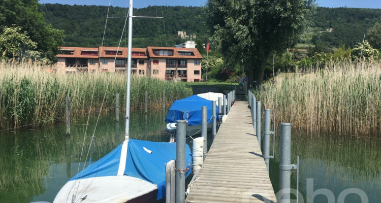 Duplex-Gartenwohnung direkt am See mit eigenem Bootsplatz image 2