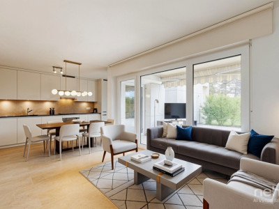 Appartement rénové de 3,5 pièces avec grande terrasse privée image 5