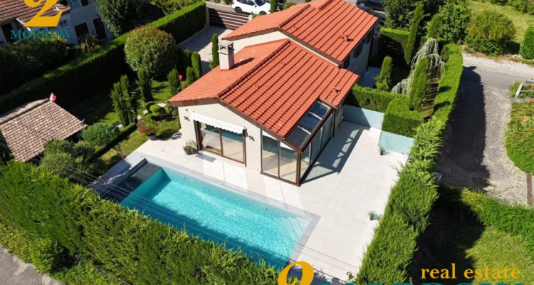 Belle villa individuelle entièrement rénovée avec piscine et jardin  image 3