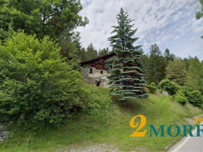 Mazot de montagne en pierre à rénover – vue panoramique sur les alpes image 6