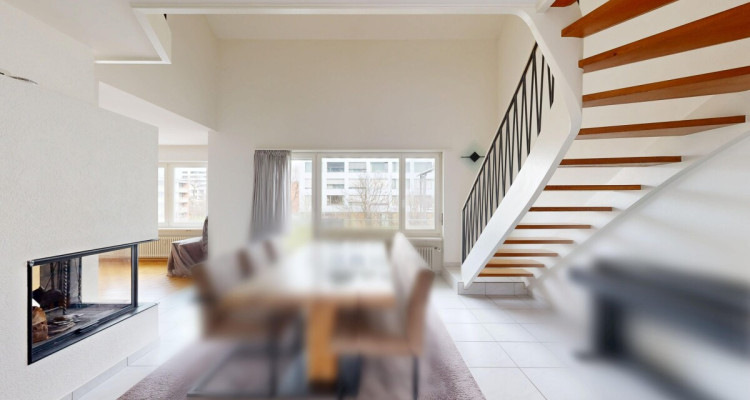 Maisonette-Dachwohnung mit drei Balkonen und eigenem Gartenanteil image 3