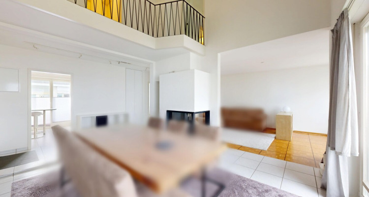 Maisonette-Dachwohnung mit drei Balkonen und eigenem Gartenanteil image 4