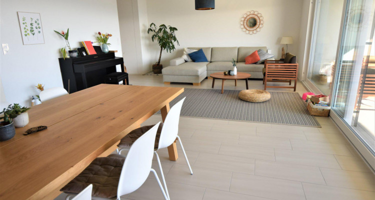 Superbe appartement contemporain avec vue imprenable sur les Alpes et le lac image 3