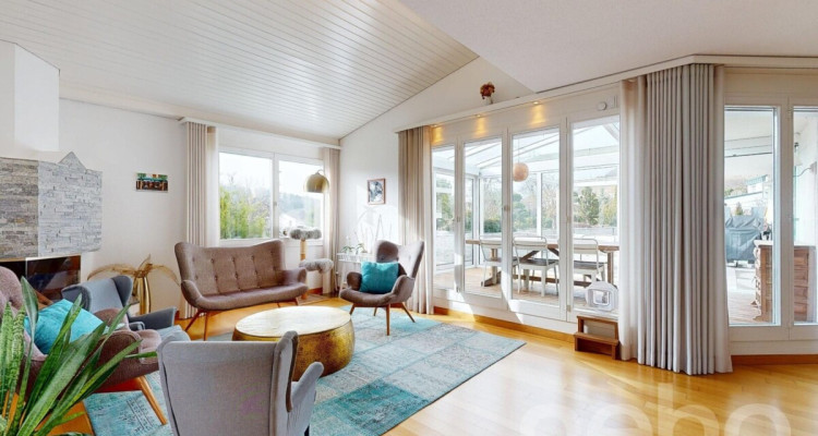 5.5-Zimmer-Gartenwohnung mit grossem Privatgarten und Hobbyraum image 1