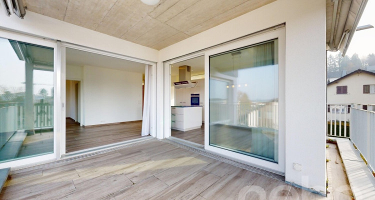 Moderne 3.5-Zimmer-Wohnung mit Balkon und flexiblem Zusatzraum image 11