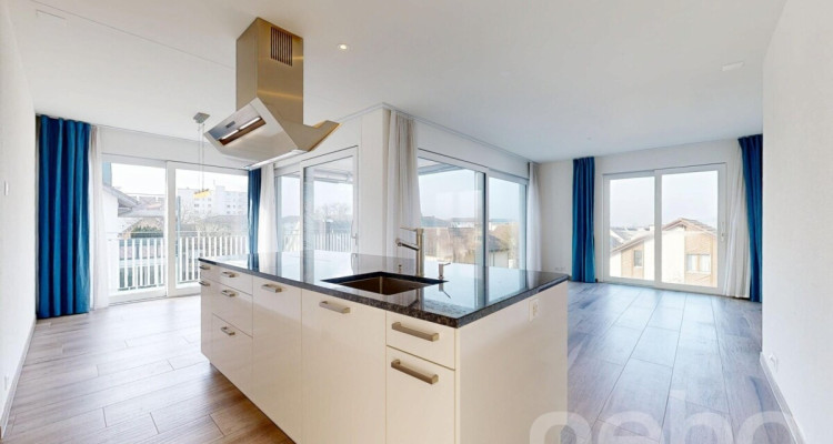 Moderne 3.5-Zimmer-Wohnung mit Balkon und flexiblem Zusatzraum image 12