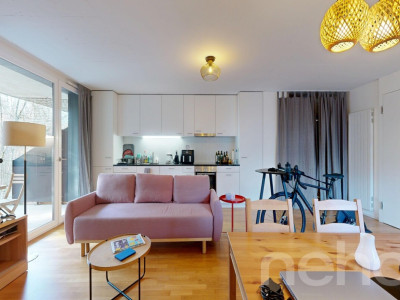 Superb modern 2.5-room apartment with terrace in Lausanne image 1