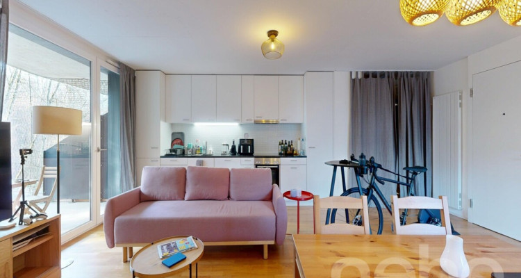 Superb modern 2.5-room apartment with terrace in Lausanne image 1