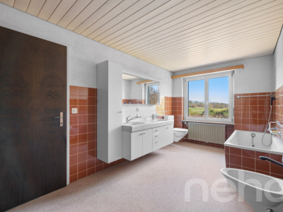 Panorama-Einfamilienhaus mit Blick auf das Kloster Mariastein image 7