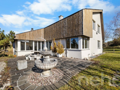 Panorama-Einfamilienhaus mit Blick auf das Kloster Mariastein image 10