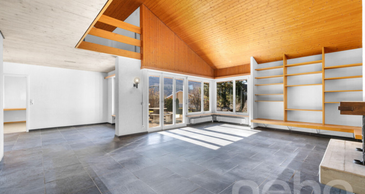 Panorama-Einfamilienhaus mit Blick auf das Kloster Mariastein image 2