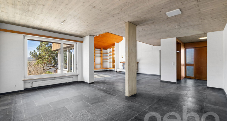 Panorama-Einfamilienhaus mit Blick auf das Kloster Mariastein image 5