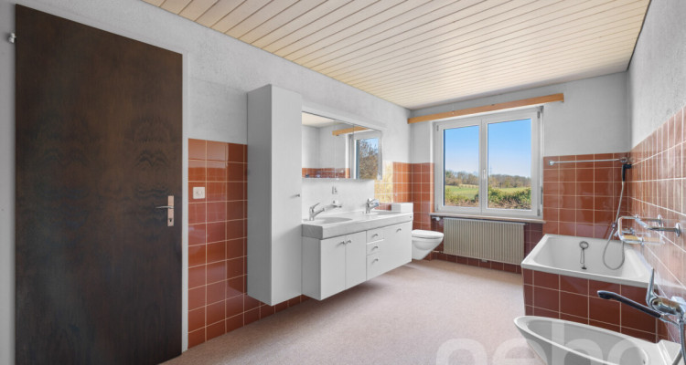 Panorama-Einfamilienhaus mit Blick auf das Kloster Mariastein image 7