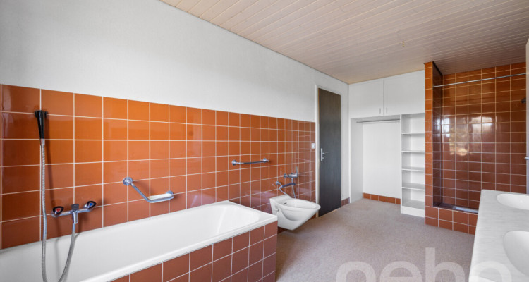 Panorama-Einfamilienhaus mit Blick auf das Kloster Mariastein image 8