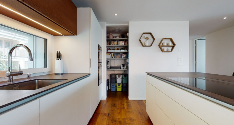 Ländlich gelegene Wohlfühloase im modernen Baustil image 5