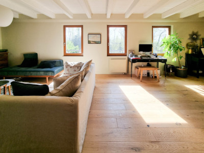 À vendre – Élégant duplex rénové avec jardin privatif à Presinge image 4