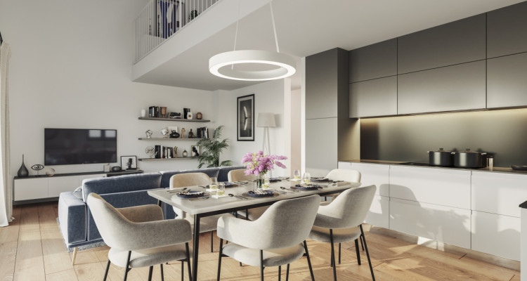 Appartement neuf 4,5p. de 186m2 sur 2 niveaux - Résidence VESTA à Saint-Cergue image 3