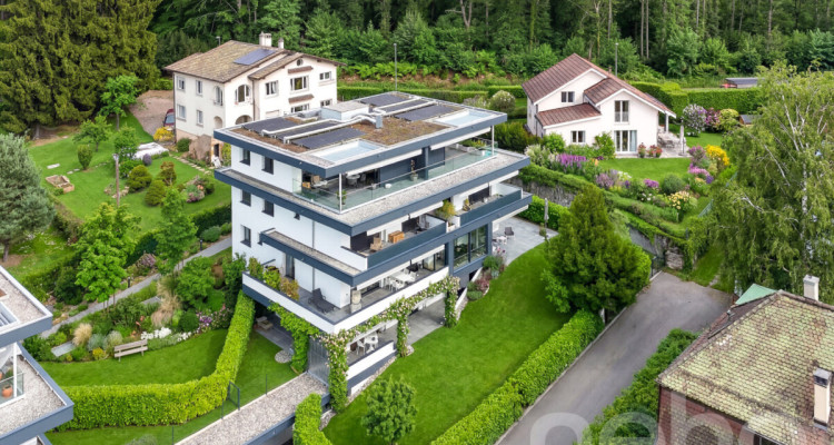 Remarquable appartement de standing avec terrasses et jardin ? Pully image 1