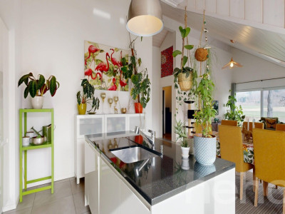 4.5 lumineux en dernier étage à Boulens image 4