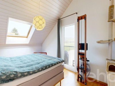 4.5 lumineux en dernier étage à Boulens image 5