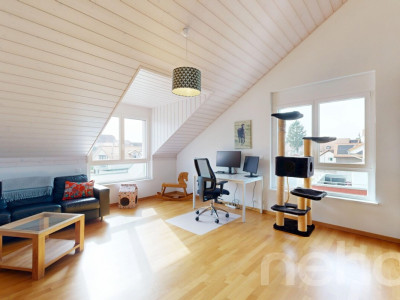 A 30 minutes de Lausanne: 4.5 pièces lumineux en dernier étage image 7