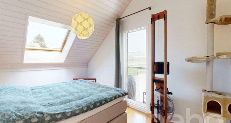 4.5 lumineux en dernier étage à Boulens image 5