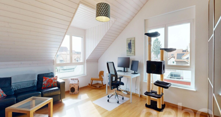 4.5 lumineux en dernier étage à Boulens image 7