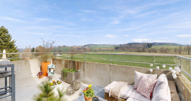 4.5 lumineux en dernier étage à Boulens image 9