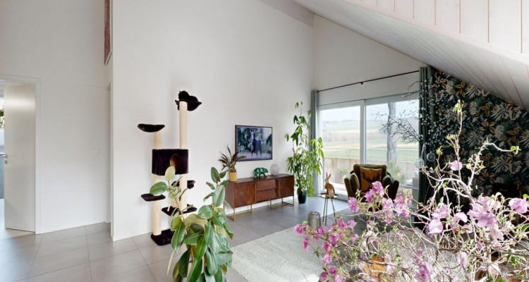 4.5 lumineux en dernier étage à Boulens image 12