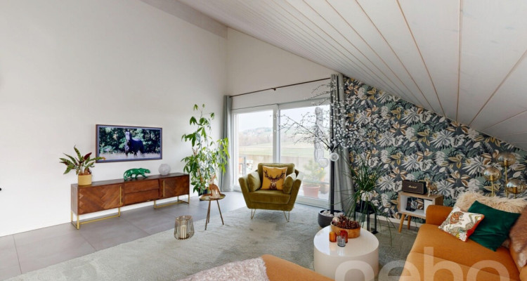 A 30 minutes de Lausanne: 4.5 pièces lumineux en dernier étage image 2