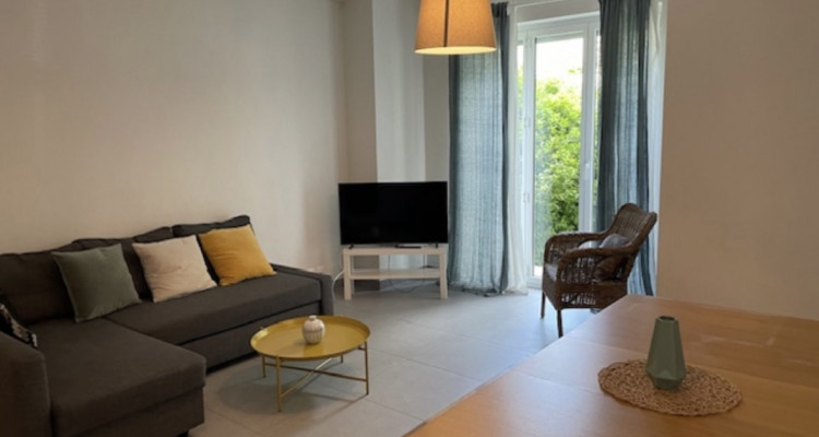 Appartement 2.5 pièces meublé avec jardin privatif – Centre de Lausanne image 1