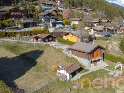 Charmant chalet avec vaste terrain et vue imprenable à Savièse image 2