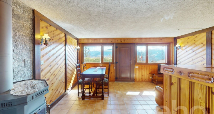 Charmant chalet avec vaste terrain et vue imprenable à Savièse image 9