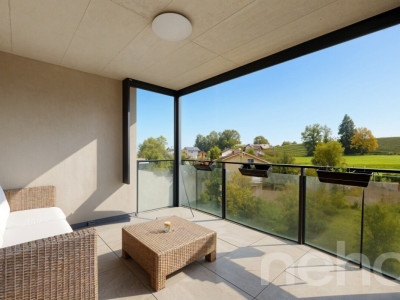 Attique lumineux plein sud, cadre paisible entre ville et campagne image 10