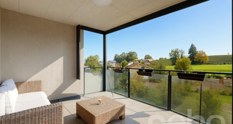 Attique lumineux plein sud, cadre paisible entre ville et campagne image 10