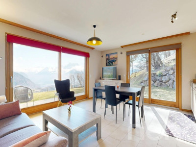 Lumineux 2.5 pièces avec terrasse face aux Dents du Midi ? Leysin image 2