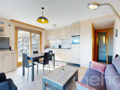 Lumineux 2.5 pièces avec terrasse face aux Dents du Midi ? Leysin image 4