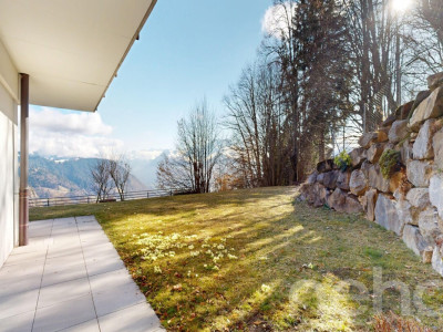 Lumineux 2.5 pièces avec terrasse face aux Dents du Midi ? Leysin image 12