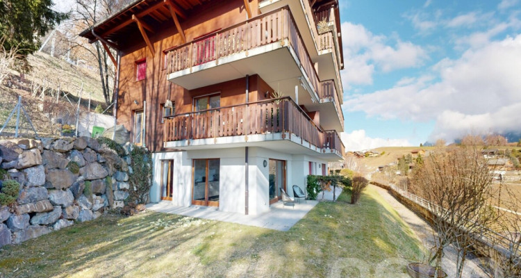 Lumineux 2.5 pièces avec terrasse face aux Dents du Midi ? Leysin image 7