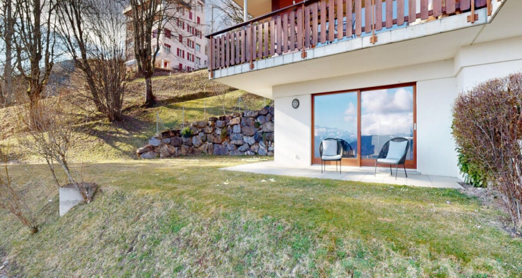 Lumineux 2.5 pièces avec terrasse face aux Dents du Midi ? Leysin image 10