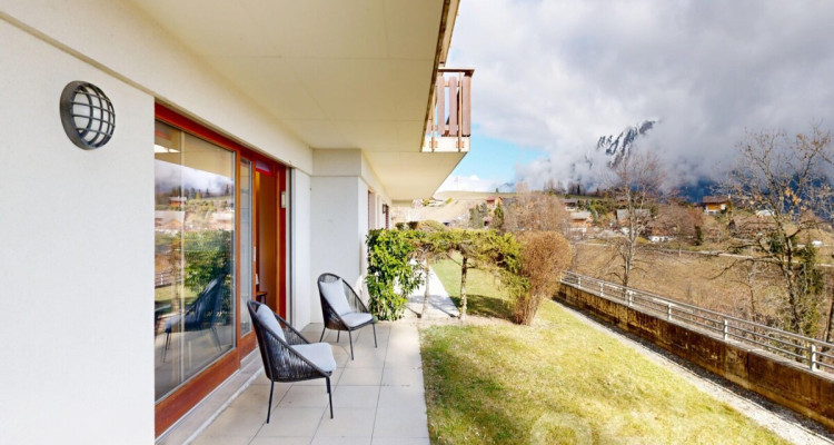 Lumineux 2.5 pièces avec terrasse face aux Dents du Midi ? Leysin image 11