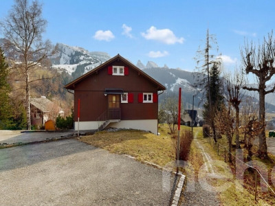 Charmantes 4.5-Zimmer-Chalet mit Bergpanorama in Wildhaus image 1