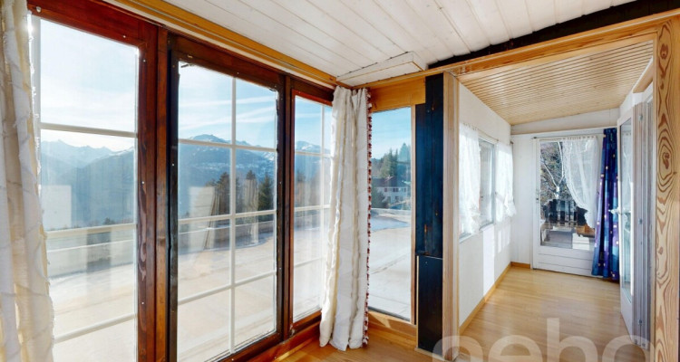 Immeuble vue sud ? Fort potentiel à Mollens image 3