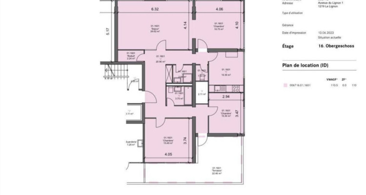 Appartement 5 pièces situé au Lignon image 4