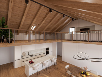 Appartement neuf 4,5p. de 186m2 sur 2 niveaux - Résidence VESTA à Saint-Cergue image 2