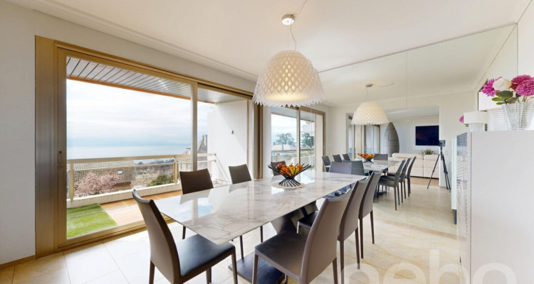 Grand appartement de 4,5 pcs avec vue panoramique sur le lac à Pully image 11