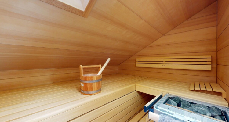 Exklusive 5.5-Attika mit Terrasse, Sauna und viel Platz image 11