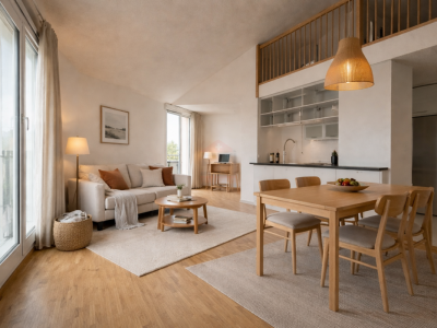 Dernier Étage Superbe Duplex de 199 m² avec Terrasse Panoramique image 2