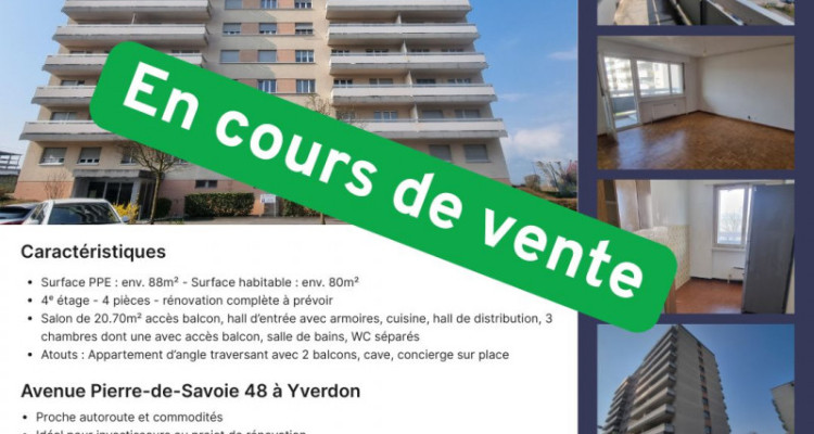 Appartement dangle traversant - 4 pièces -Réservé image 1